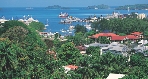 A port on the island of the Dominican Republic