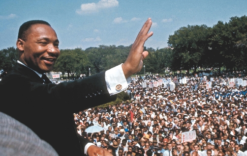 On August 28, 1963, Dr. Martin Luther King, Jr., spoke to more than 200,000 people during the March on Washington to demand equal rights for all citizens.