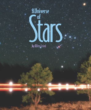 Photograph of the title page to the selection, “A Universe of Stars”