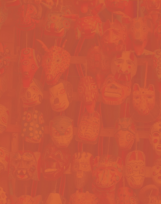 Illustration of masks (background)