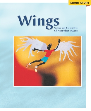 Photograph of the title page from the selection “Wings”